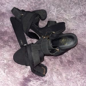 SEXY sky high black heels